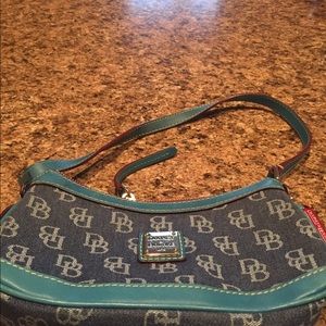 Gently Used Denim Clutch Bag